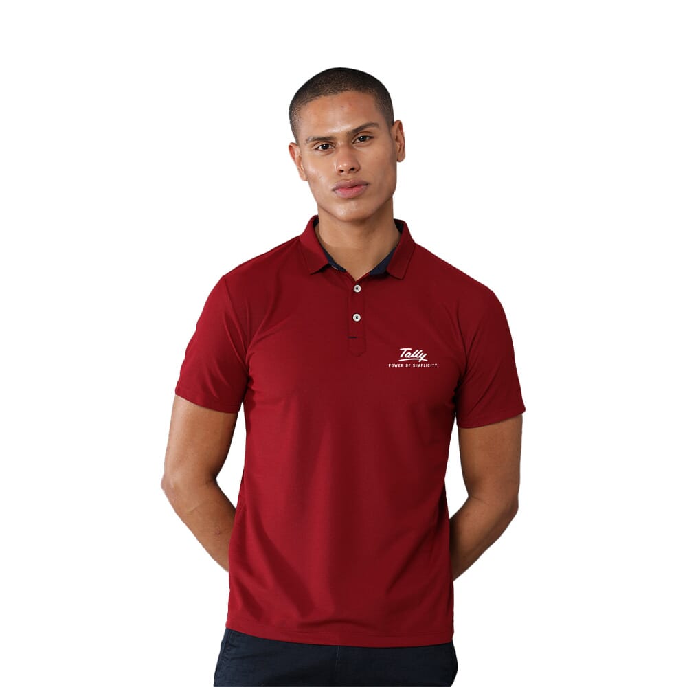 Greys and Blues Mars 200 Polo T-shirt - Maroon